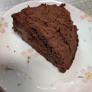 おからパウダーのチョコケーキ